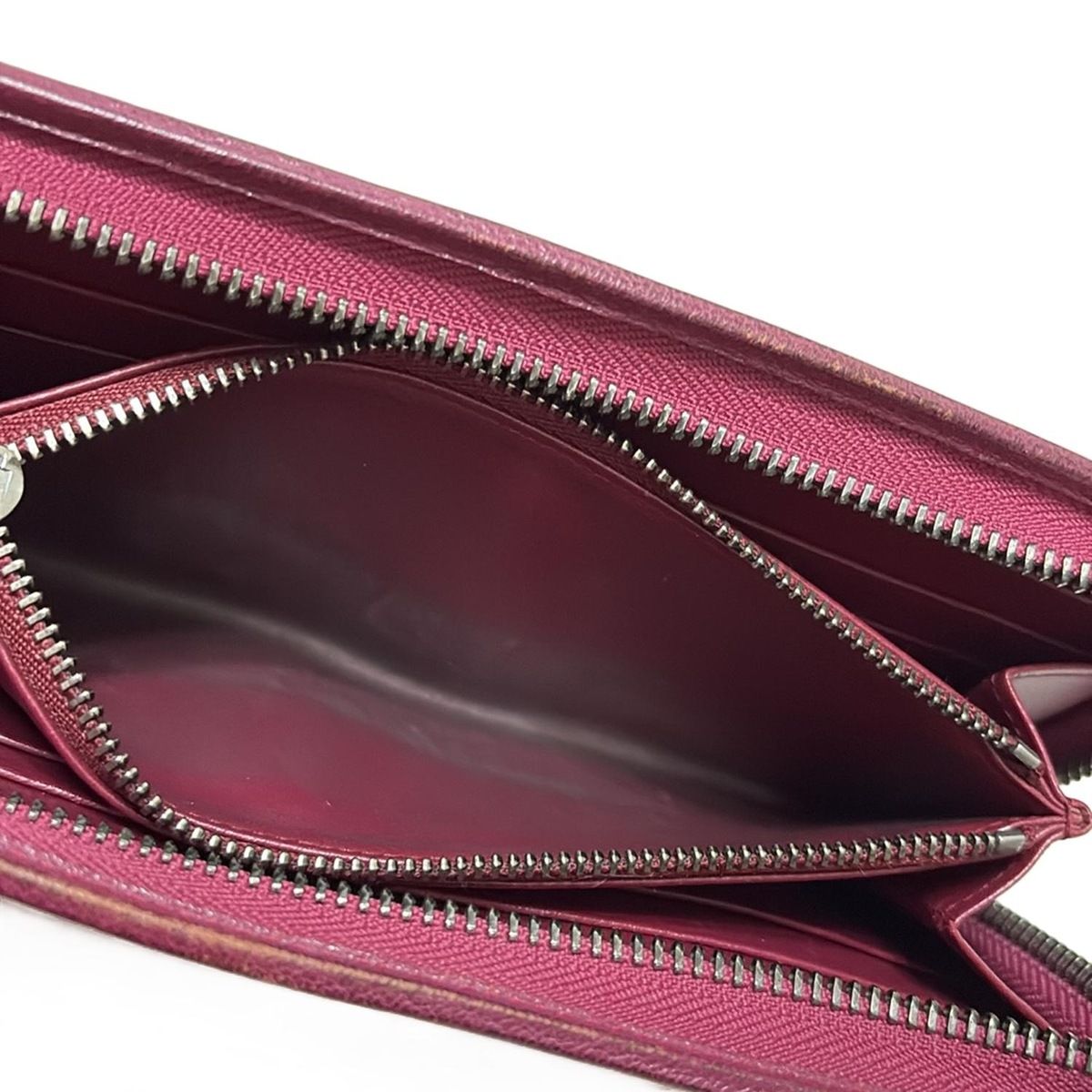 LOEWE(ロエベ) 長財布 - 113N95CF13 レッド×ボルドー ラウンド