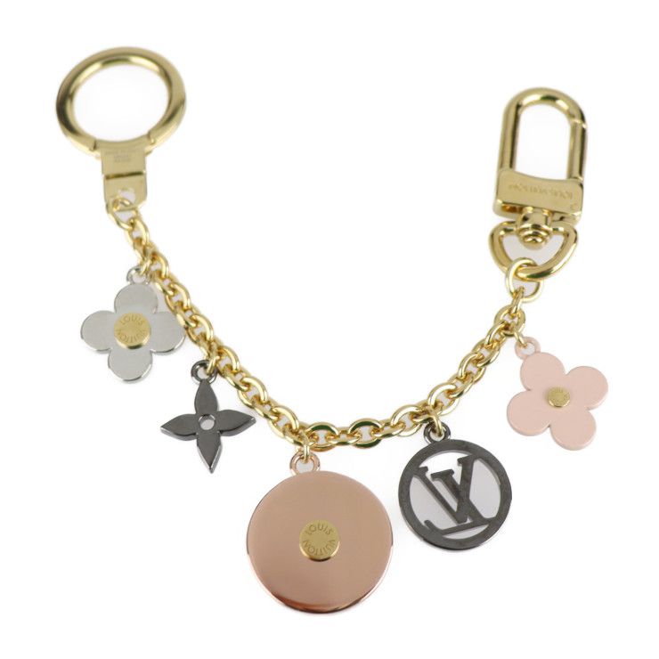 LOUIS VUITTON ルイ ヴィトン キーホルダー M80241 メタル ゴールド