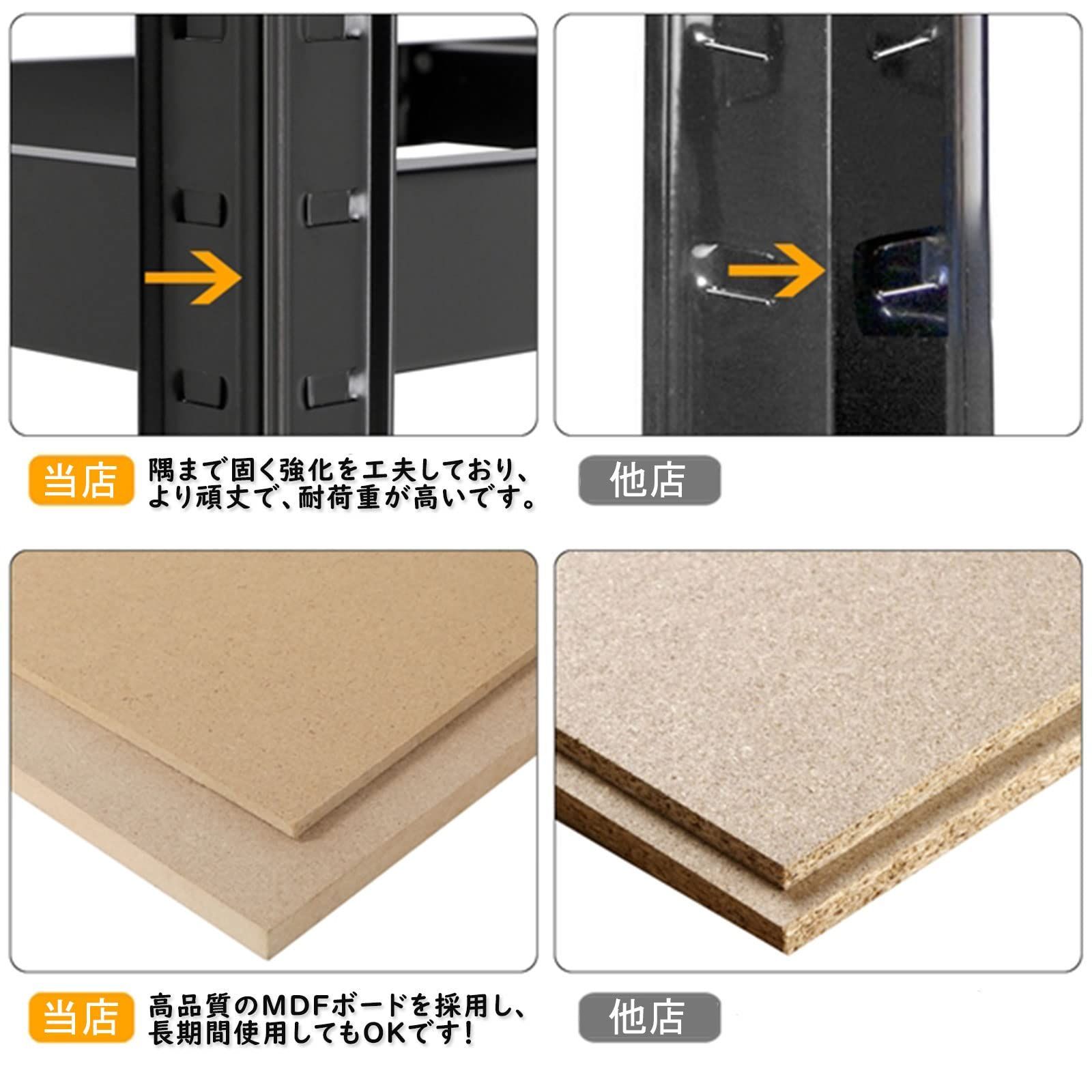 オープンシェルフ 耐荷重棚175Kg|段