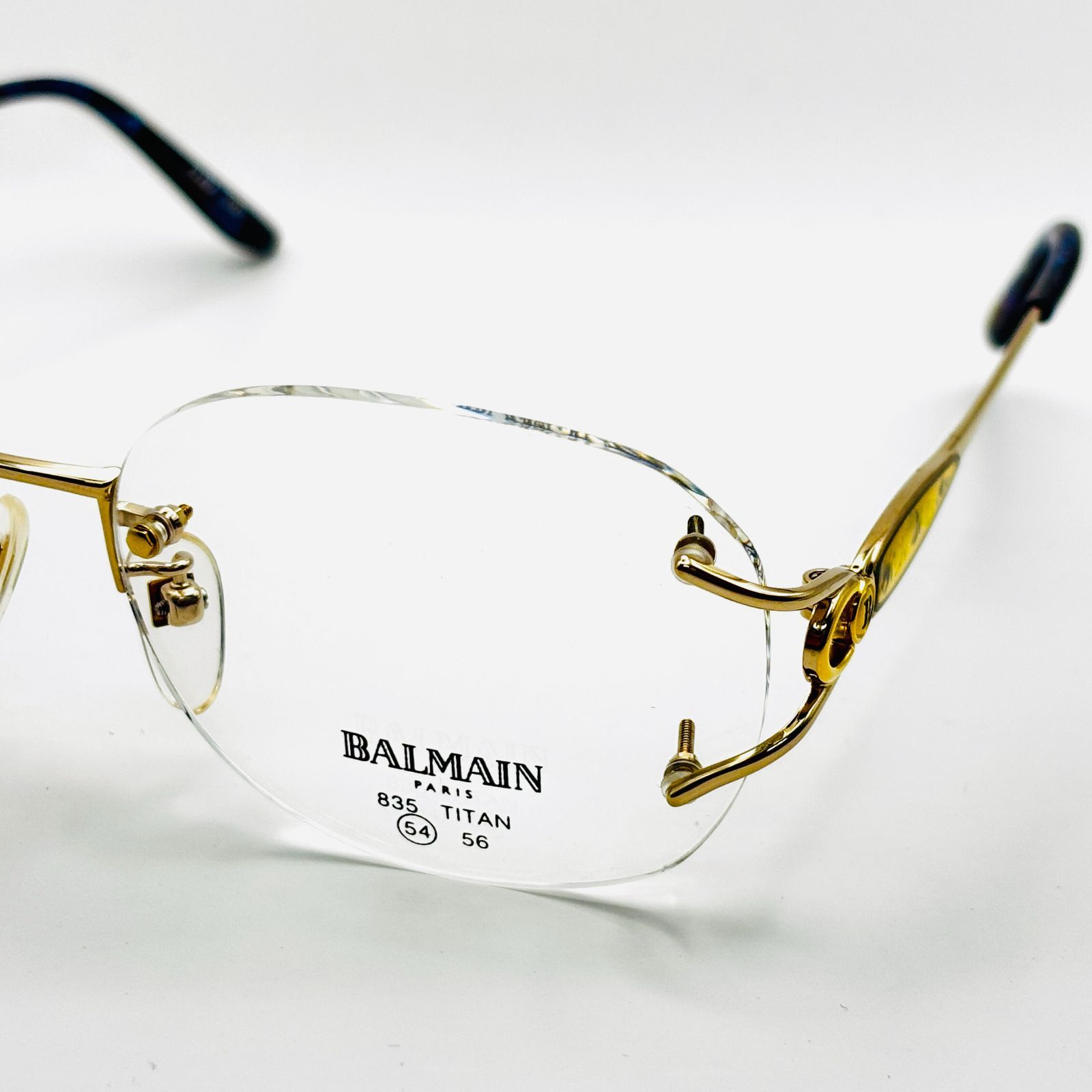 金子眼鏡 コンビフレーム ピュアチタン 純チタン KV-69L 日本製 眼鏡