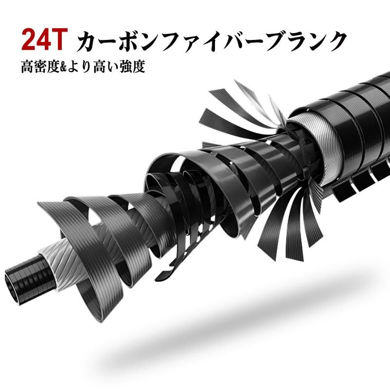 VUONG スロージギングロッド 釣り竿 ベイトロッド 2本継ぎ 632MC