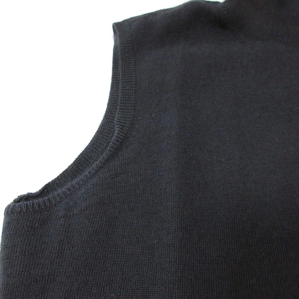 良品 FOXEY フォクシー カシミヤシルク ハイネック ノースリーブ