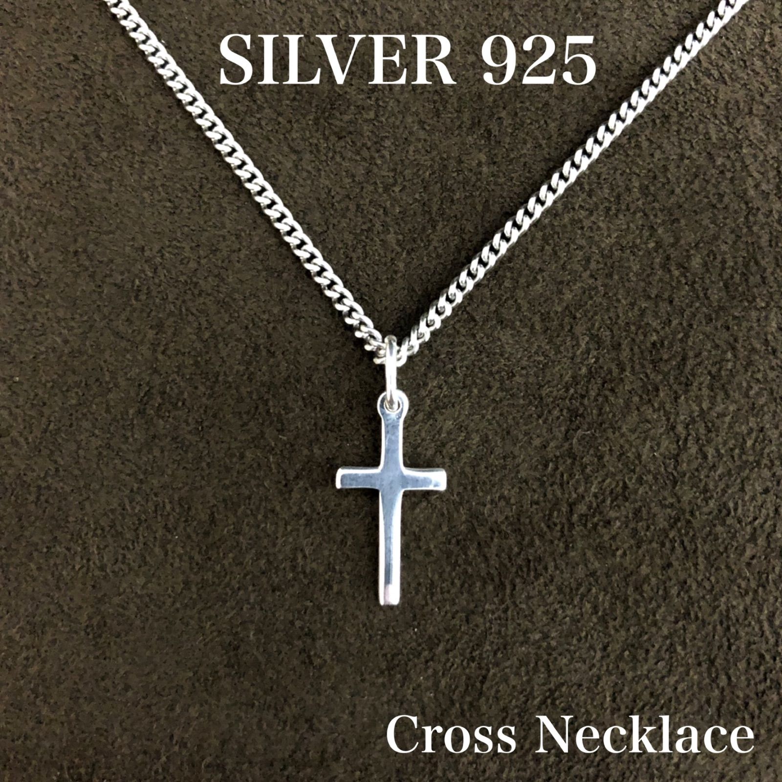 シルバー925 ネックレス・クロス・十字架・SILVER925・新品