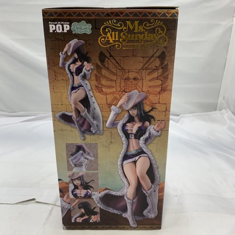 MegaHouse - メガハウス P.O.P Play back memory ミス・オールサンデー フィギュア「Portrait.Of.Pirates ワンピース “Playback