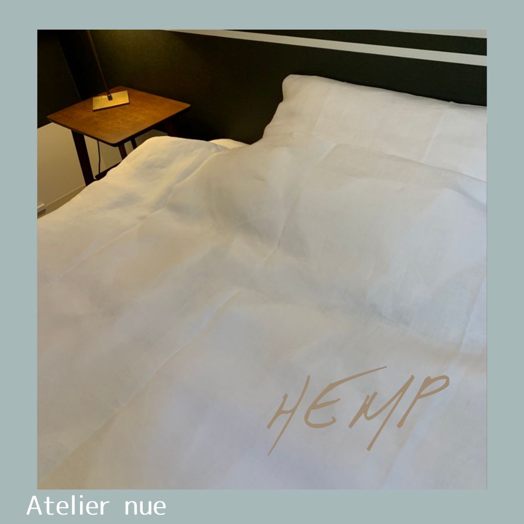 受注生産品 ヘンプの布に包まれて癒しの眠りを ヘンプの掛布団カバー