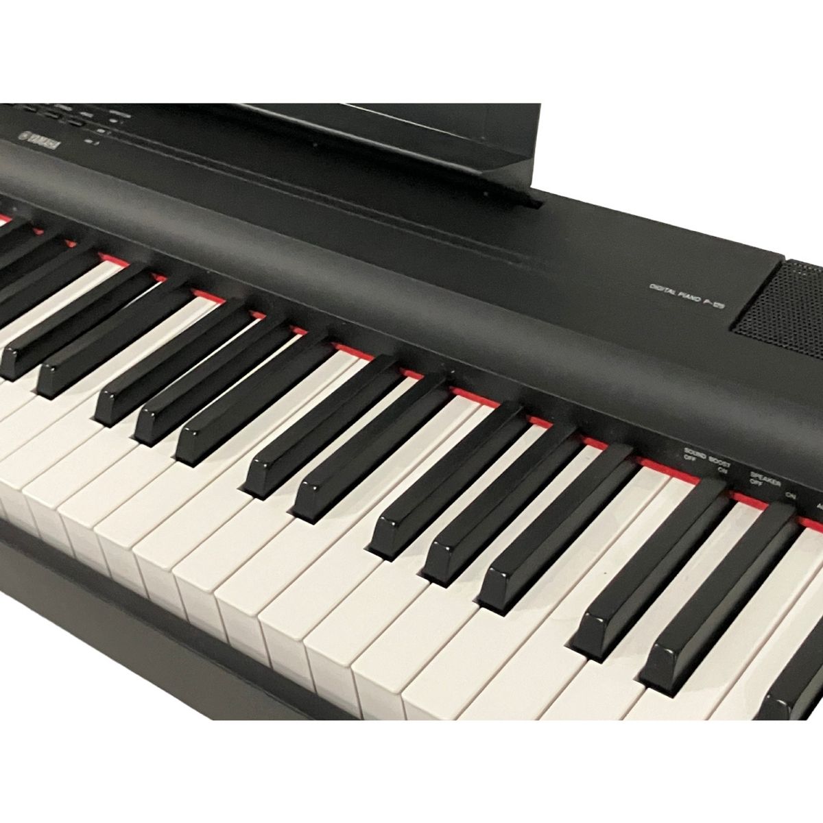 YAMAHA P-125B 2022年製 ヤマハ 電子ピアノ ペダル付き 音響機器 演奏 鍵盤楽器 中古 B9150294 - メルカリ