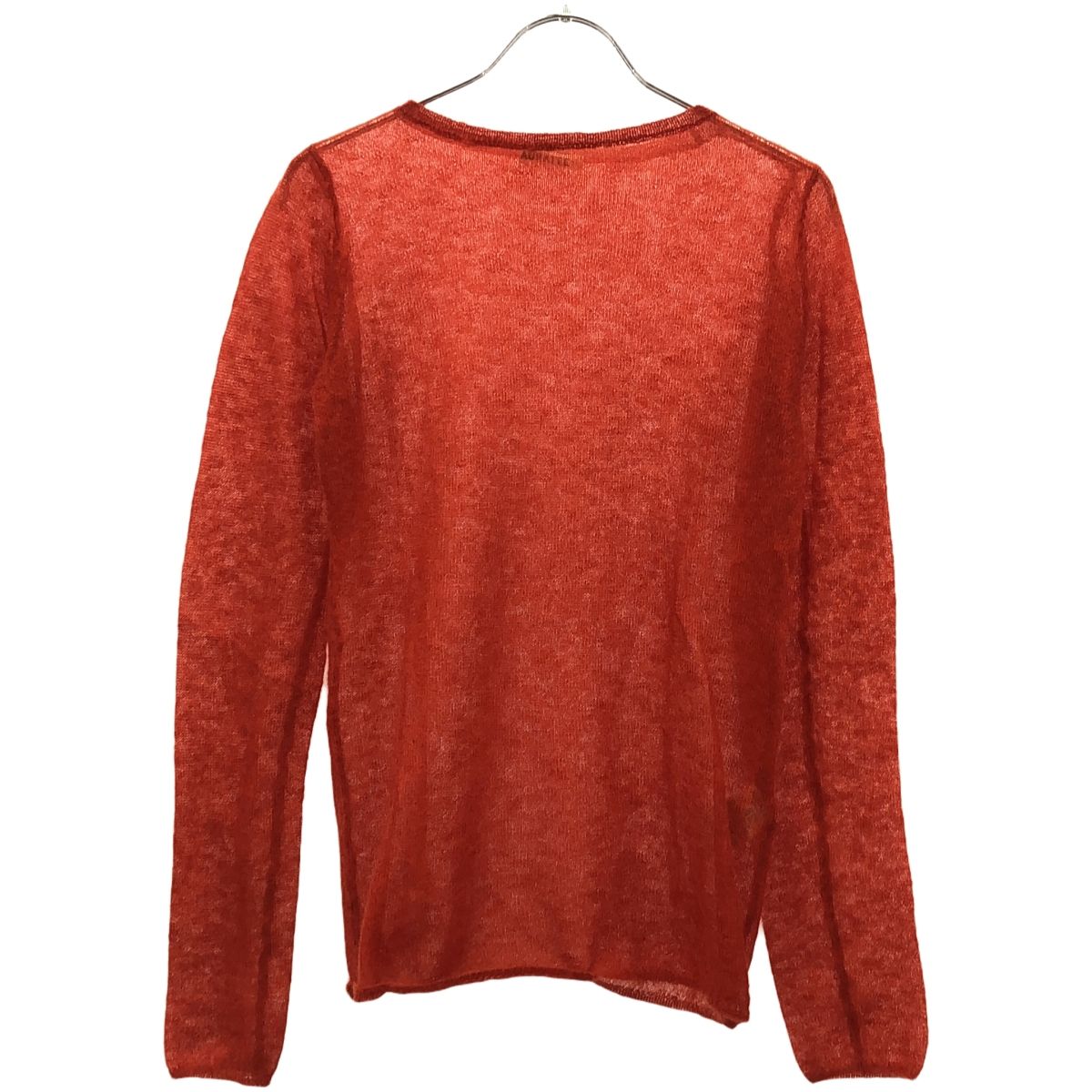 AURALEE オーラリー 22AW KID MOHAIR SHEER KNIT BOAT NECK P/O ニット 