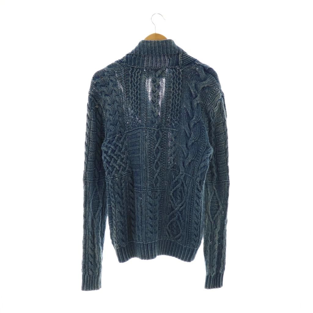 ポロ バイ ラルフローレン Polo by Ralph Lauren ケーブル編みニットカーディガン S ネイビー ES OS