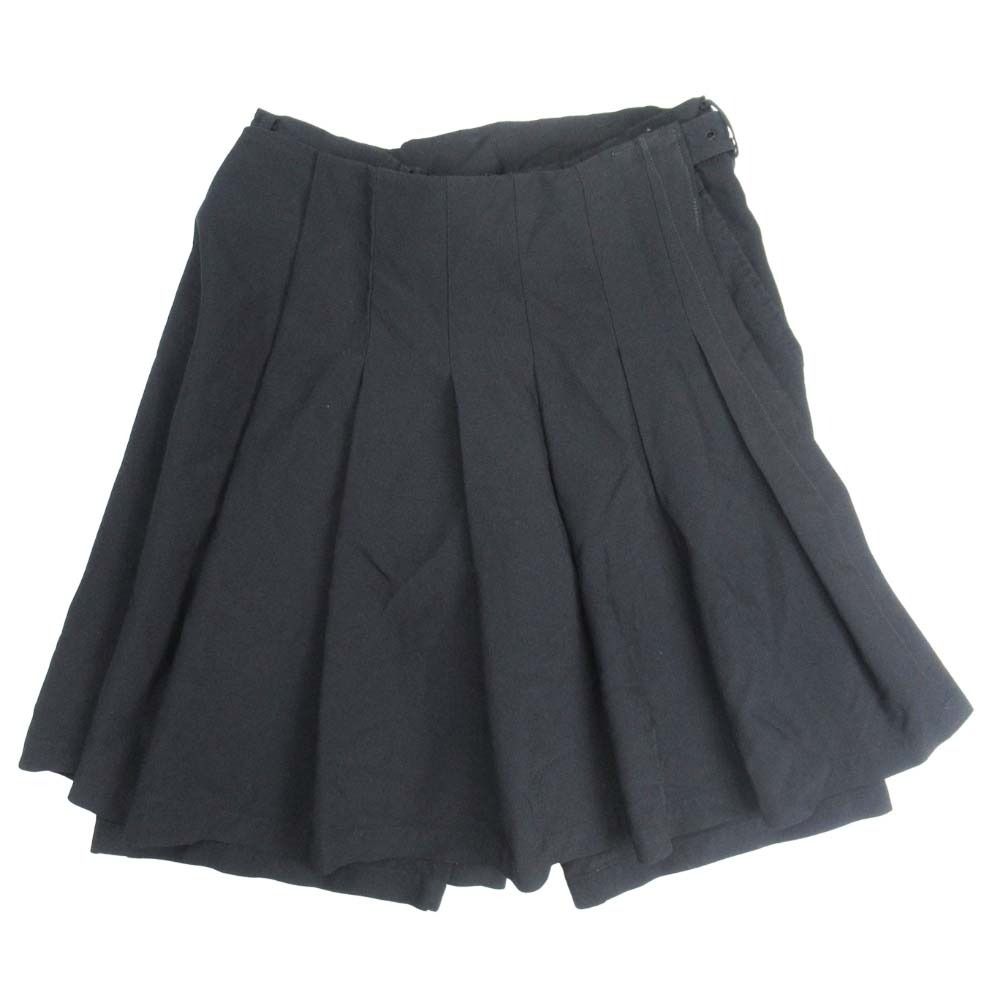 17aw ブラックコムデギャルソン スカートパンツ ブラック BLACK COMME des GARCONSブラックコムデギャルソン スカート