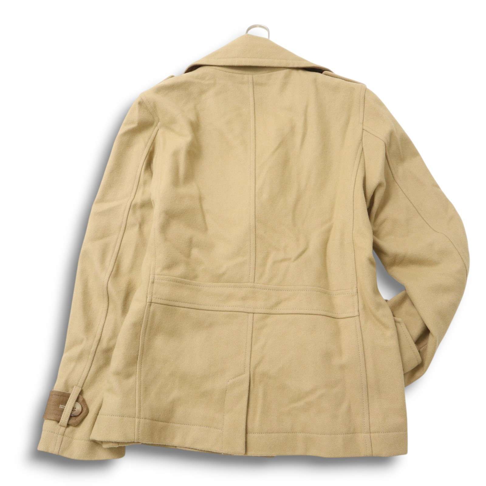 DIESEL ディーゼル 秋冬☆ エポレット ウール Pコート Sz.M