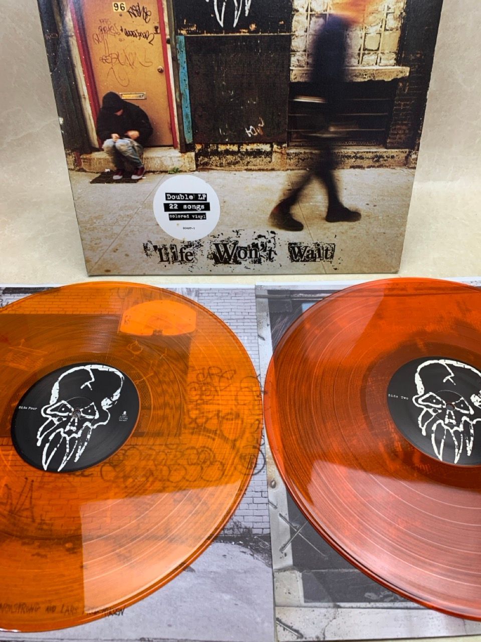 LP 2枚組 RANCID Life Won't Wait カラービニール - メルカリ