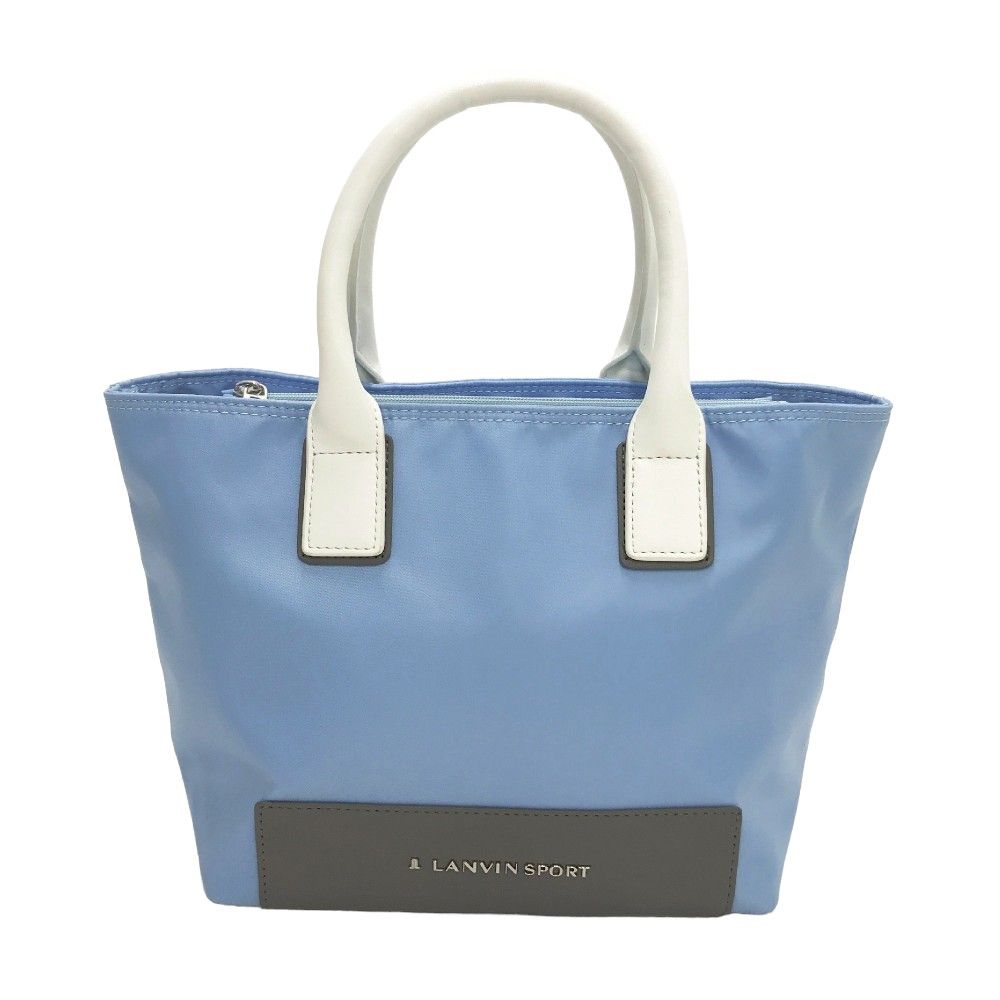 LANVIN SPORT 青 ゴルフ　キャディバッグ LANVIN SPORT ランバン スポール - キャディバッグ -デサント