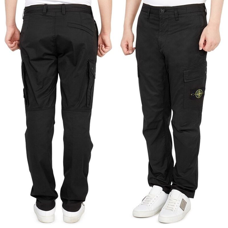 5 STONE ISLAND ストーンアイランド 751530510 V0029 ブラック カーゴ