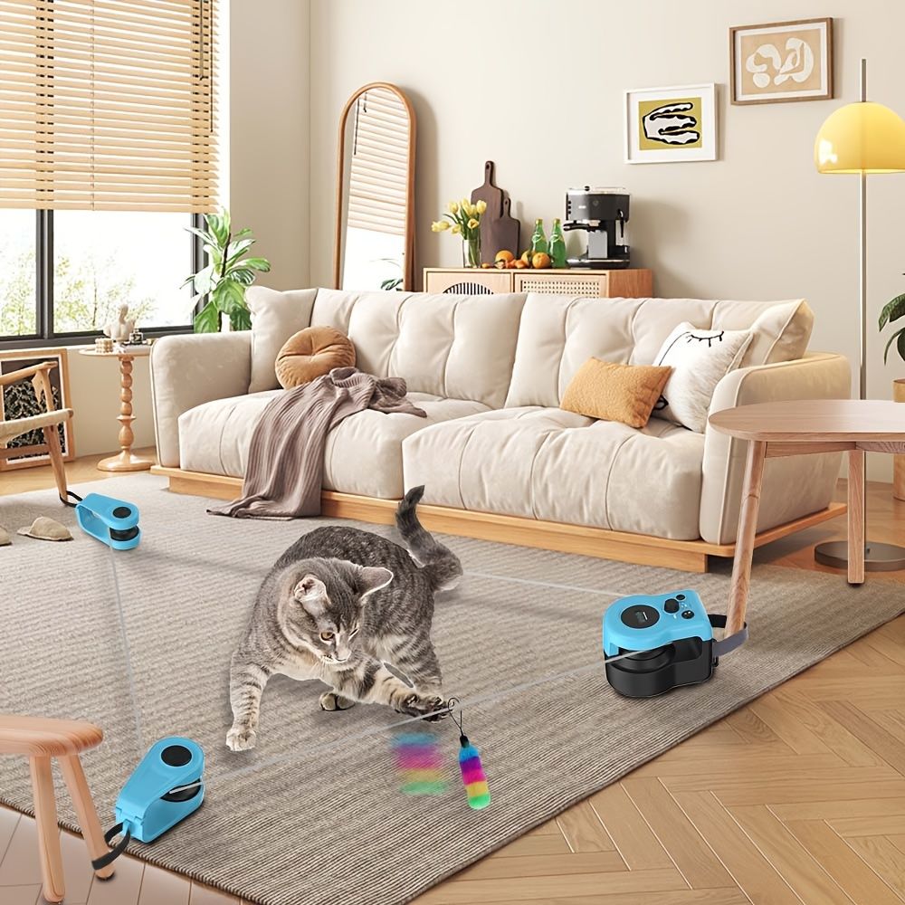 リモコン付きインタラクティブ猫追跡おもちゃ