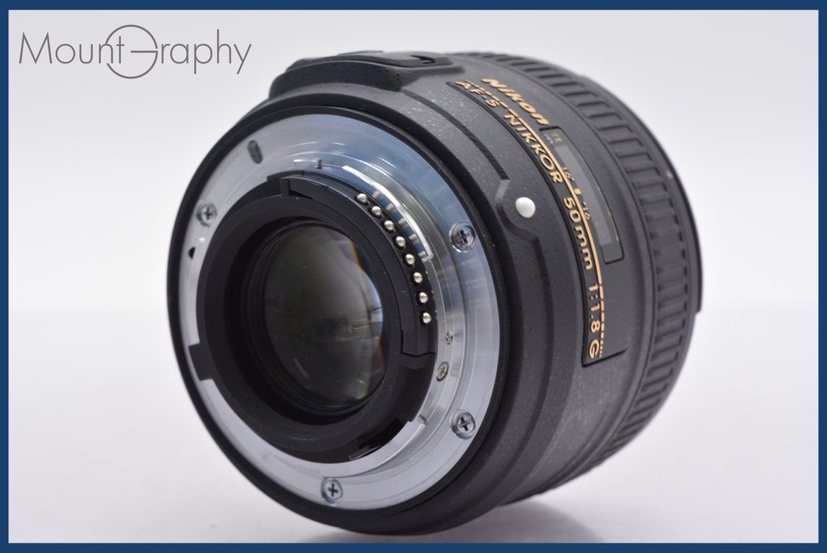  上 ニコン Nikon AF S NIKKOR 50 mm F 1 8 G 前後キャップ レンズフィルター付 同梱可 mj 4910 その他 カメラ