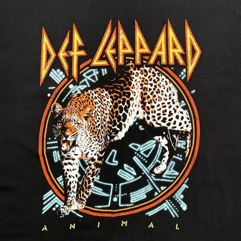 DEF LEPPARD デフレパード ANIMAL バンドTシャツ バンT メンズXL