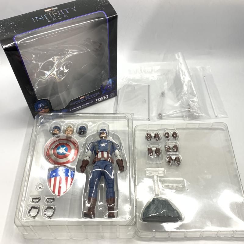 MAFEX キャプテン・アメリカ クラシック　Classic Suit 中古美品 MAFEX CAPTAIN AMERICA【Classic Suit】(Captain America：The