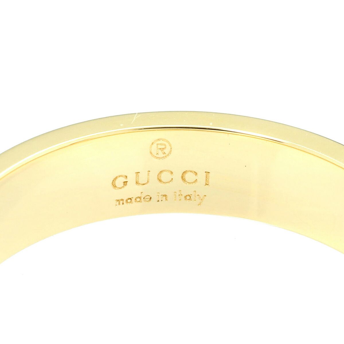 グッチ アイコン リング 指輪 K18 13号 GUCCI 中古 プレラブド 返品OK  