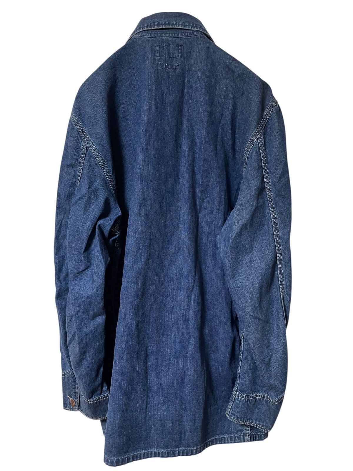 Z1343【美品】BLUE BLUE ブルーブルー カバーオール デニム