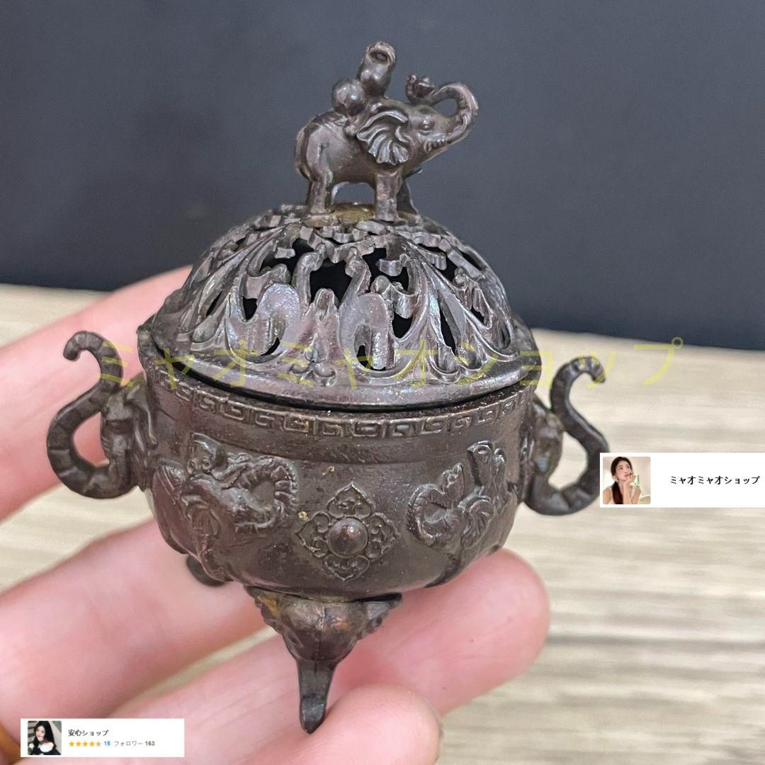 純銅製塔炉  細工 茶道具  工芸品 美術品 置物 純銅製塔炉 細工 茶道具 工芸品 美術品 置物