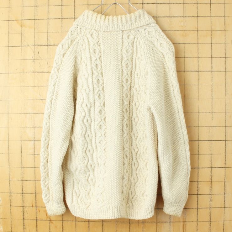 70s スコットランド製 blarney woollen mills ウール アラン
