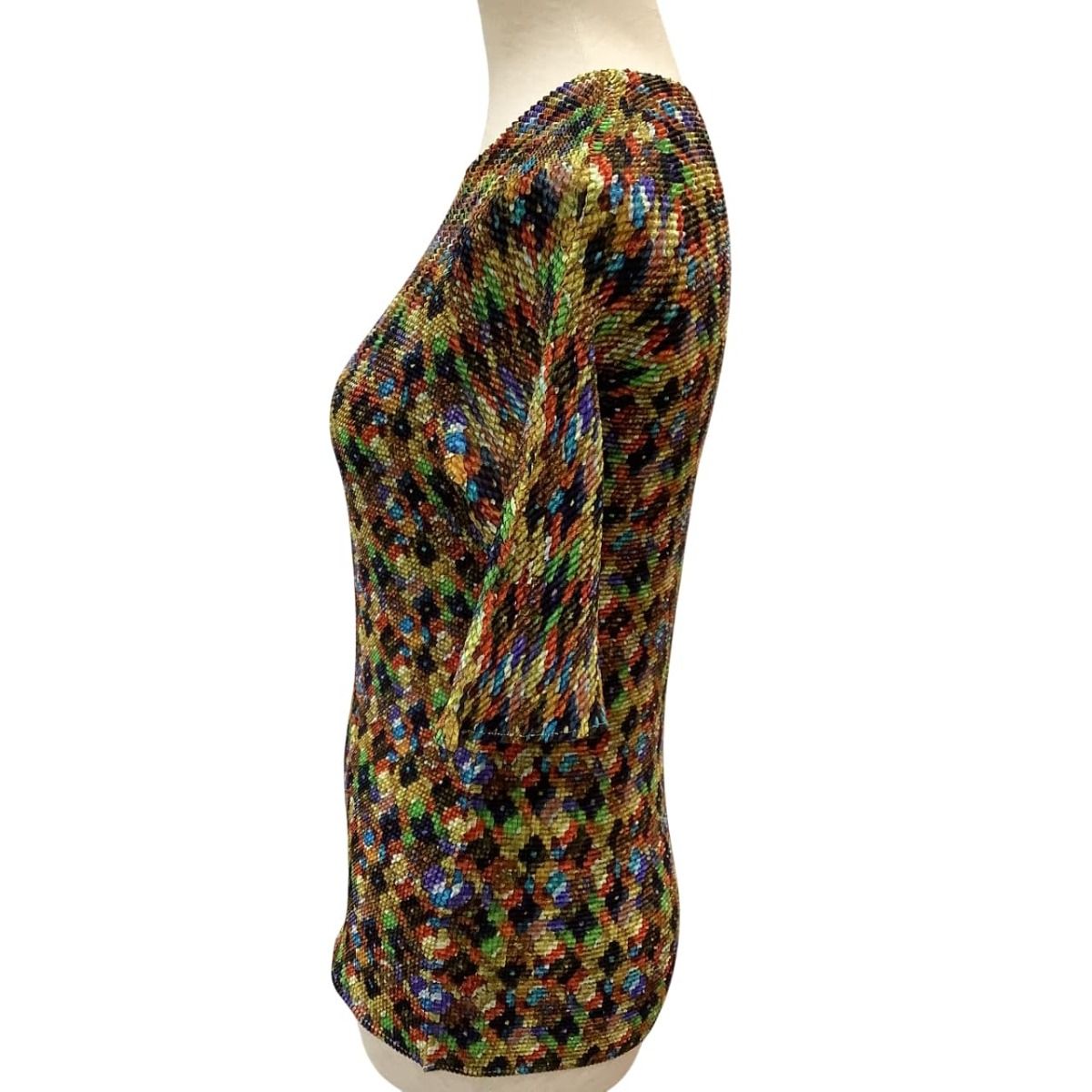 イッセイミヤケ ISSEY MIYAKE カットソー M ♪♪ISSEY MIYAKE (T.) PLEATS イッセイミヤケ カットソー