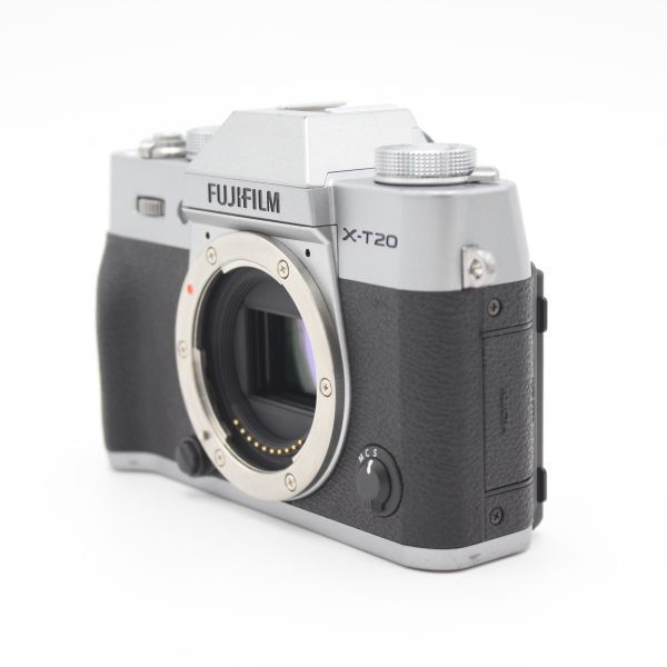 FUJIFILMミラーレス機_X-T20ボディシルバー 富士フイルム、新AFや2430万