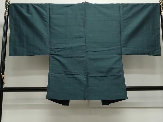 平和屋着物○男性 紬 アンサンブル 霞文 正絹 逸品 CAAS9202th