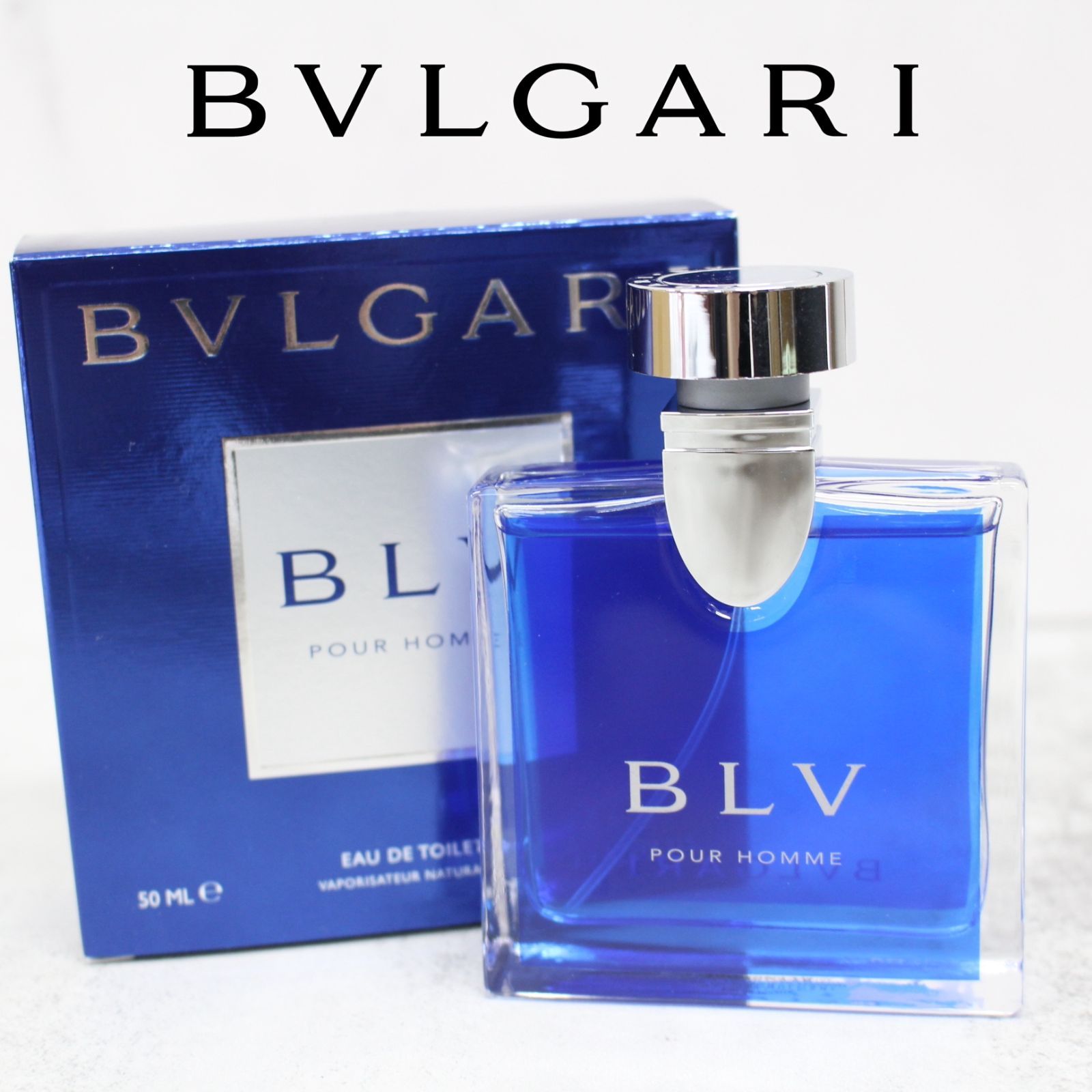 S019)【美品/残量9割】BVLGARI BLV POUR HOMME EDT 50ml 香水