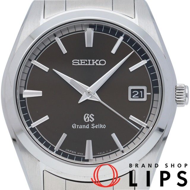 セイコー グランドセイコー メンズ時計 クォーツ ブラウン SBGX073