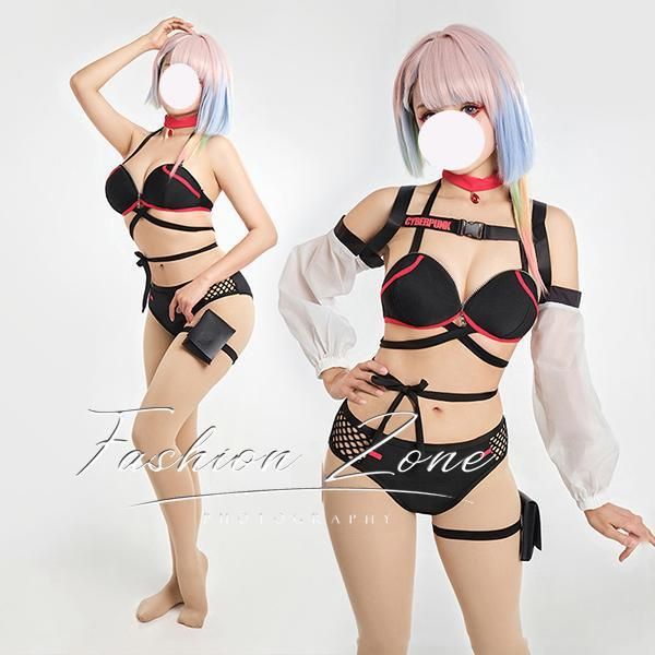 サイバーパンク エッジランナーズ Cyberpunk Edgerunners 風 Lucy コスプレ衣装 水着 コスチューム 演出服 アニメ ゲーム イベント クリス