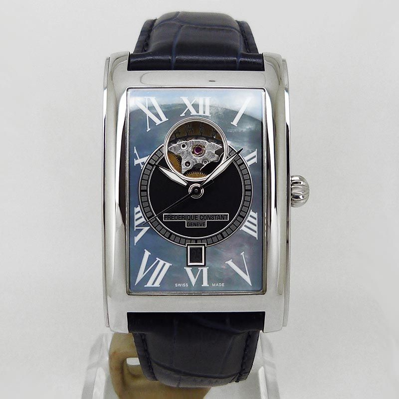 中古美品フレデリック・コンスタント【FREDERIQUE CONSTANT】 FC-315MPB4C26 クラシック カレ ハートビート＆デイト オートマチック 世界限定500本 OH済