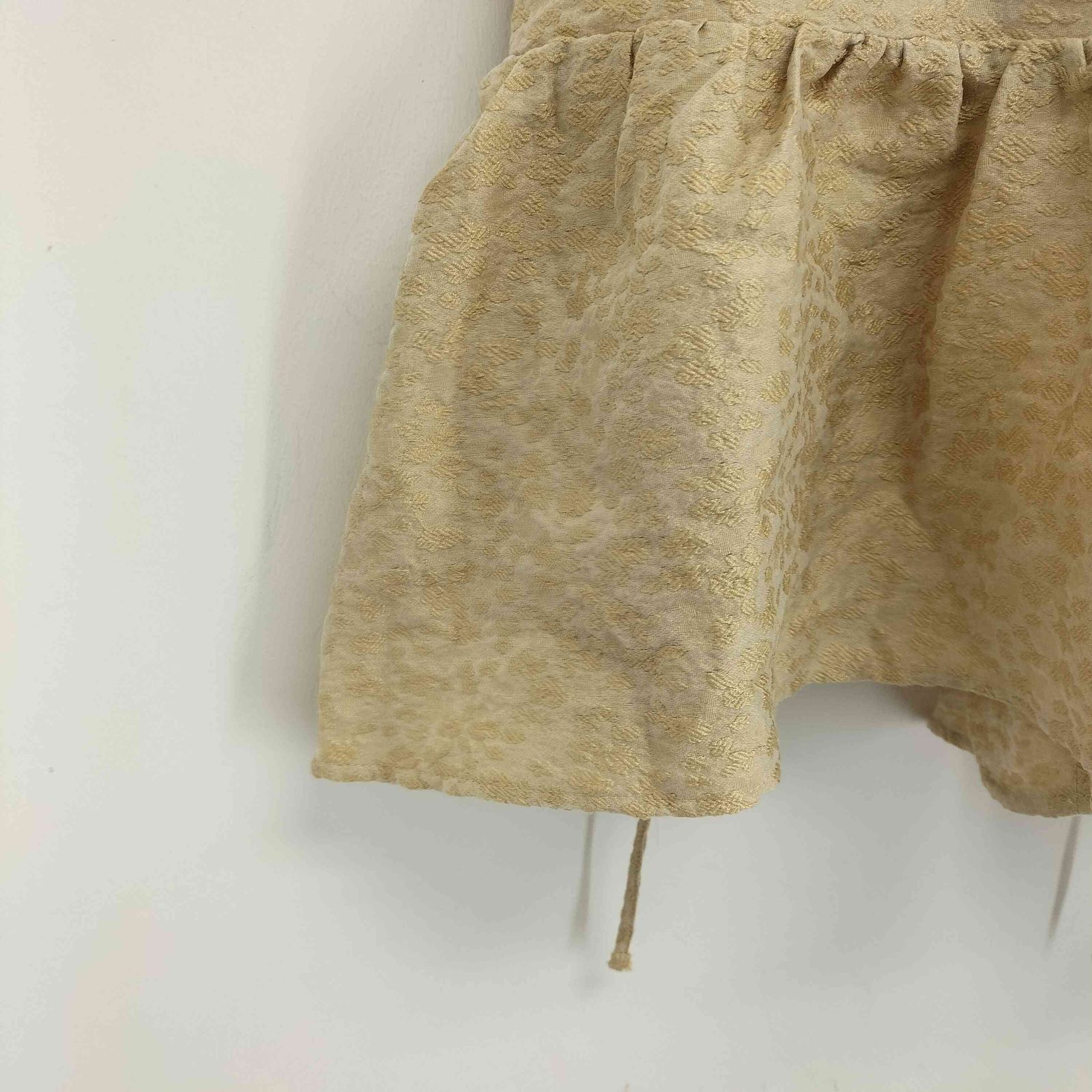 ユーズドフルギ USED古着 eaphi flower jacquard peplum tops