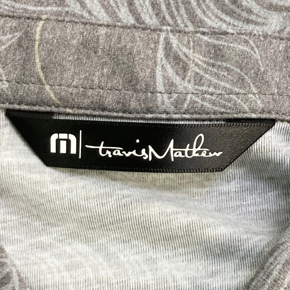 サイズ：L TRAVIS MATHEW トラビスマシュー 半袖ポロシャツ 総柄