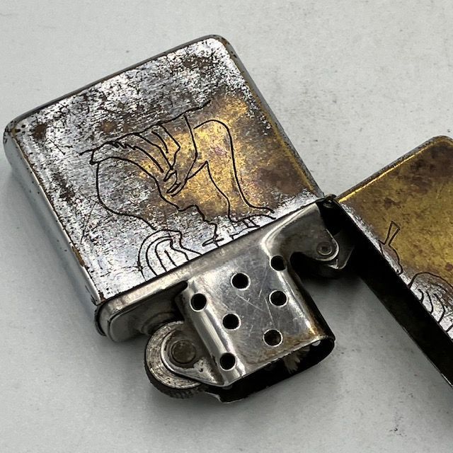 ジッポー ZIPPO ベトナムジッポー 1968年 人気絵柄のだまし絵 使えます ヴェトナムジッポー - メルカリ