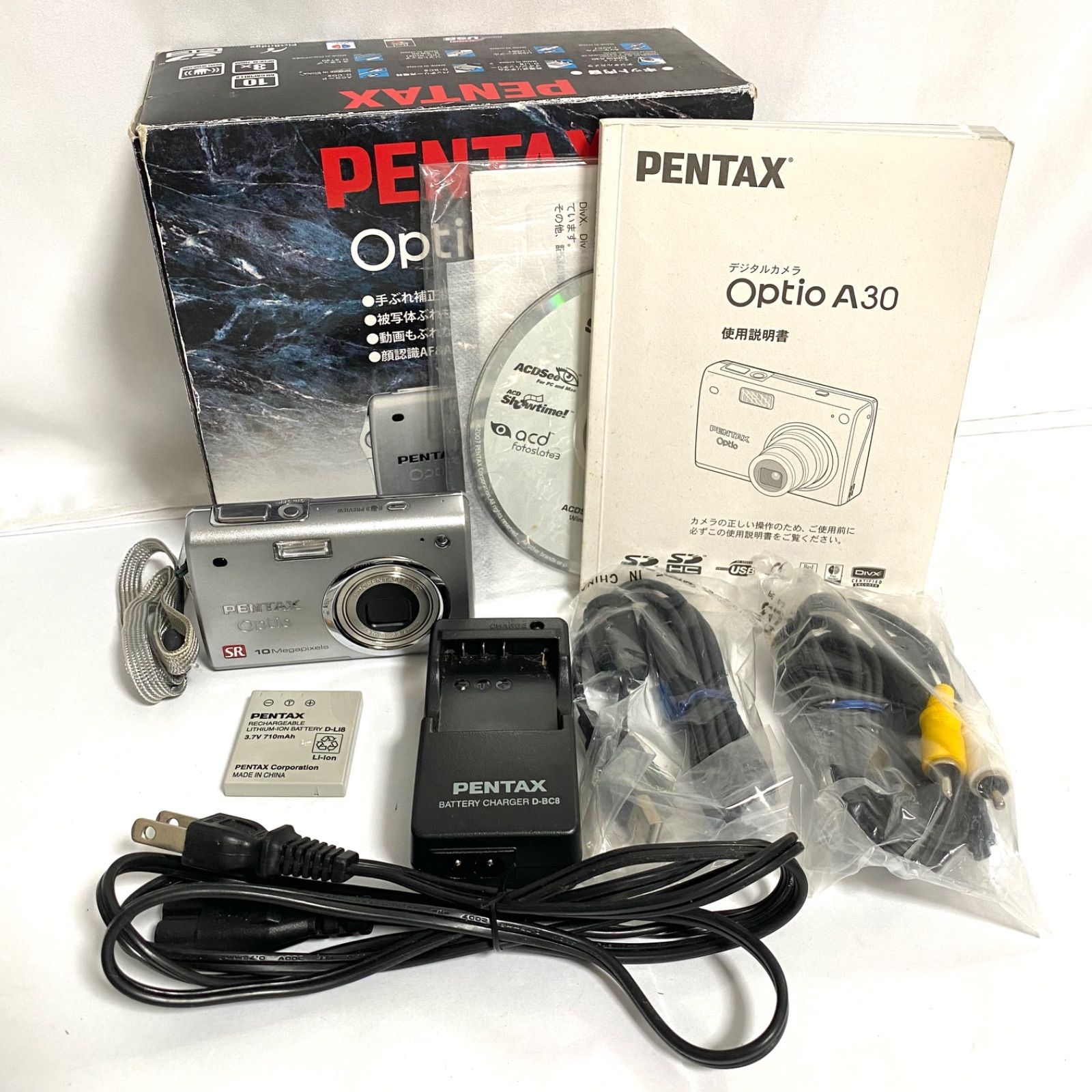 PENTAX ペンタックス Optio オプティオ A30 デジタルカメラ 訳あり