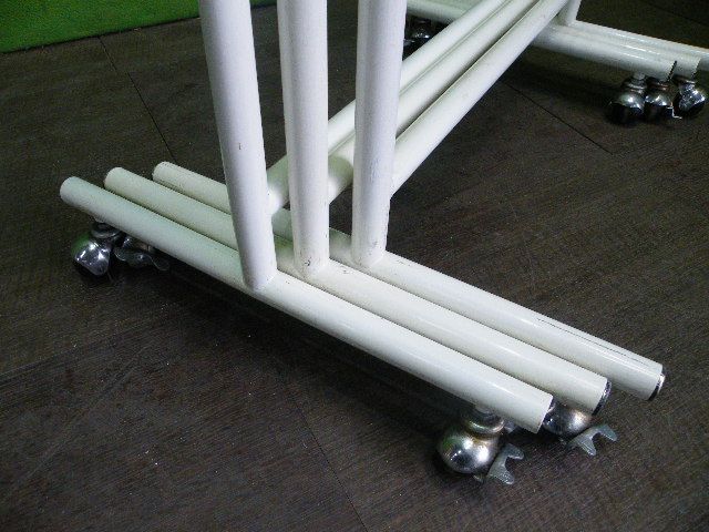 W60cmタイプ 業務用ハンガーラック 4台セット キャスター付き