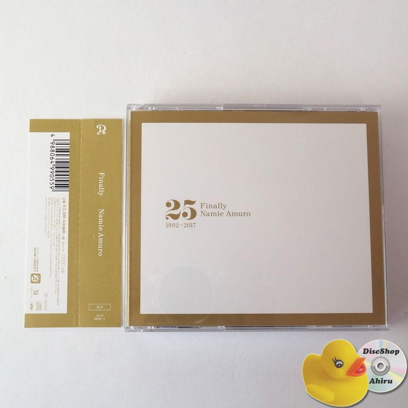 【安室奈美恵】２５周年ベストアルバム 帯付美品] 安室奈美恵 Finally 25周年ベストアルバム CD3枚組
