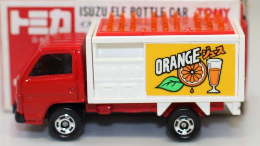 USED トミカ 日本製 112 いすゞ エルフ ボトルカー 1/78 箱