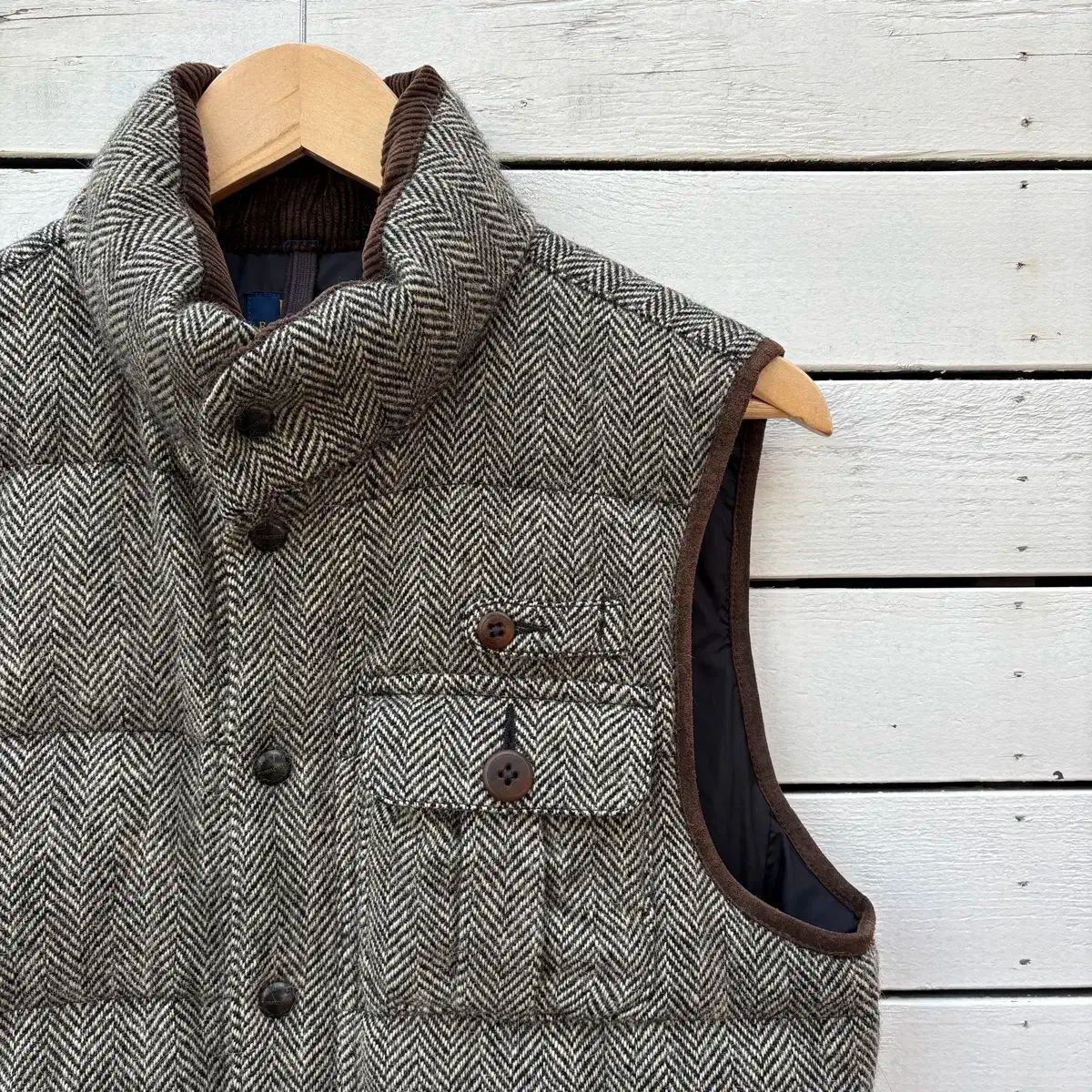 ダックダウン ベスト