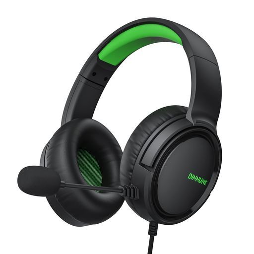 得価，2026 BINNUNEゲーミングヘッドセットPs5ヘッドセット3.5mm有線xboxヘッドセットマイク付きミュート機能付きゲーミングヘッドホン50MMドライバー低遅延軽量ノイズキャンセリングマイクFPSゲーム用… その他