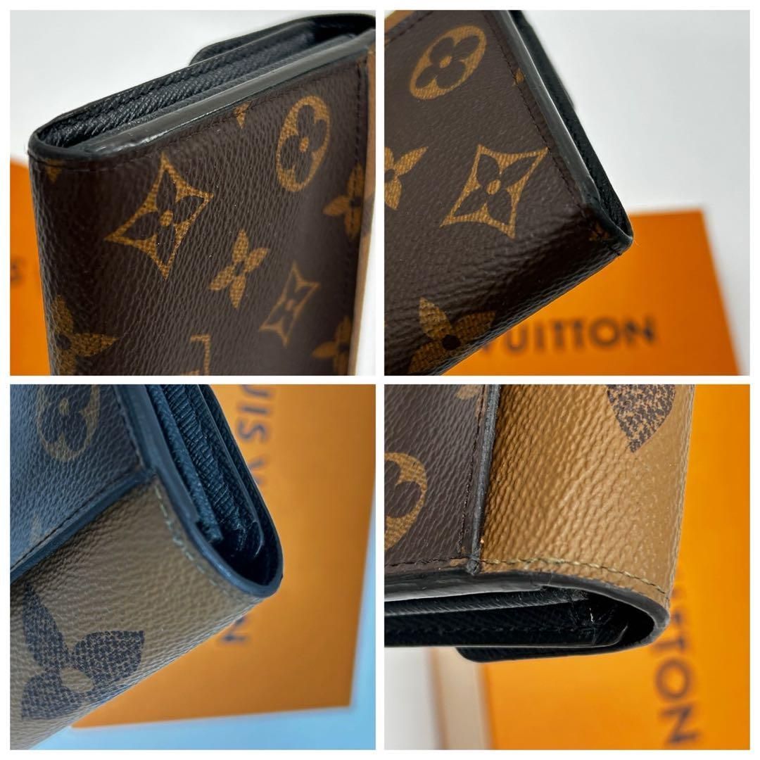 モノグラムジャイアントリバース長財布 ポルトフォイユサラ