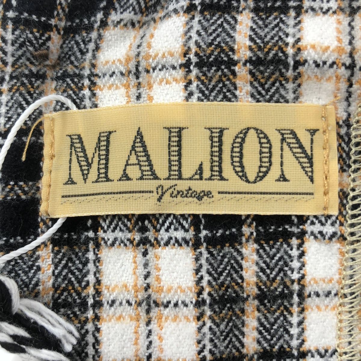 新品】 MALION vintage / マリオンヴィンテージ | nell check top 