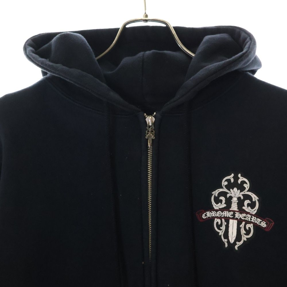 CHROME HEARTS (クロムハーツ) OLD Dagger Zip Hoodie オールド
