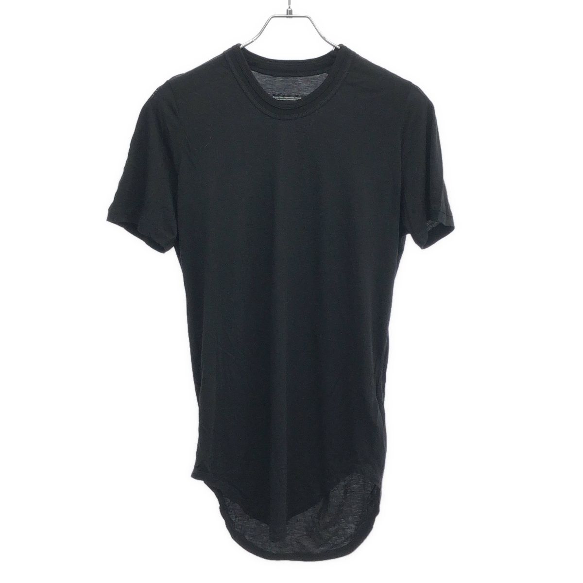 25AW　ユリウス トップス JULIUS ユリウス 25AW クルーネックTシャツ 917CUM13 ブラック 1