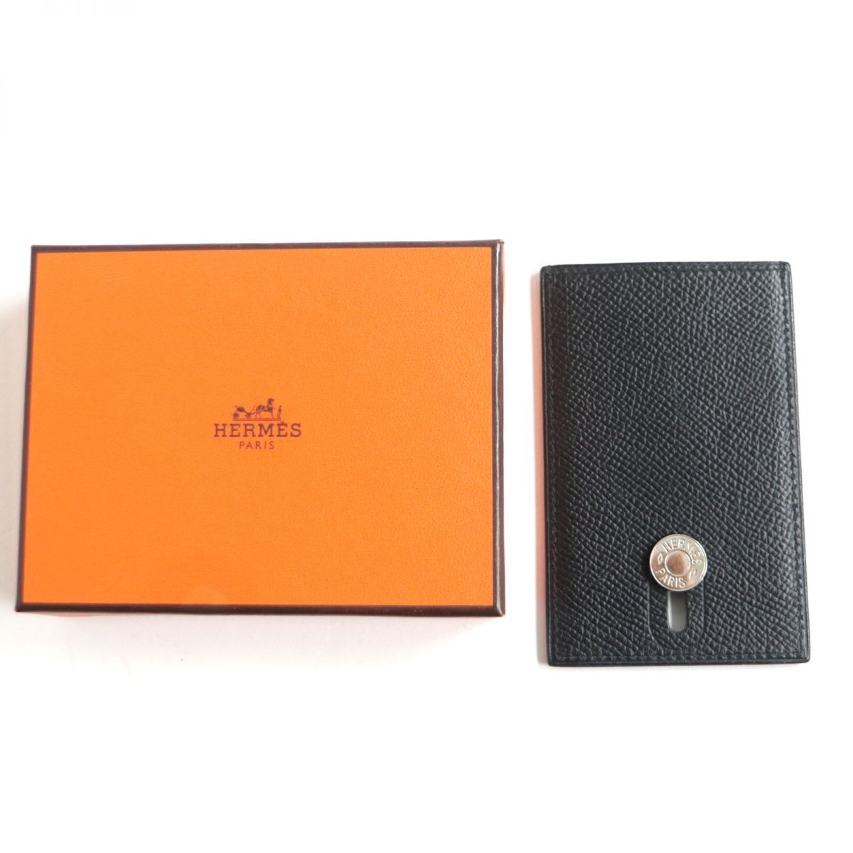 中古品HERMES エルメス ディアボロ ヴォーエプソン パスケース