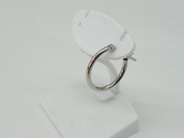 Pt900】 片方のみ ピアス フープピアス プラチナ アクセサリー