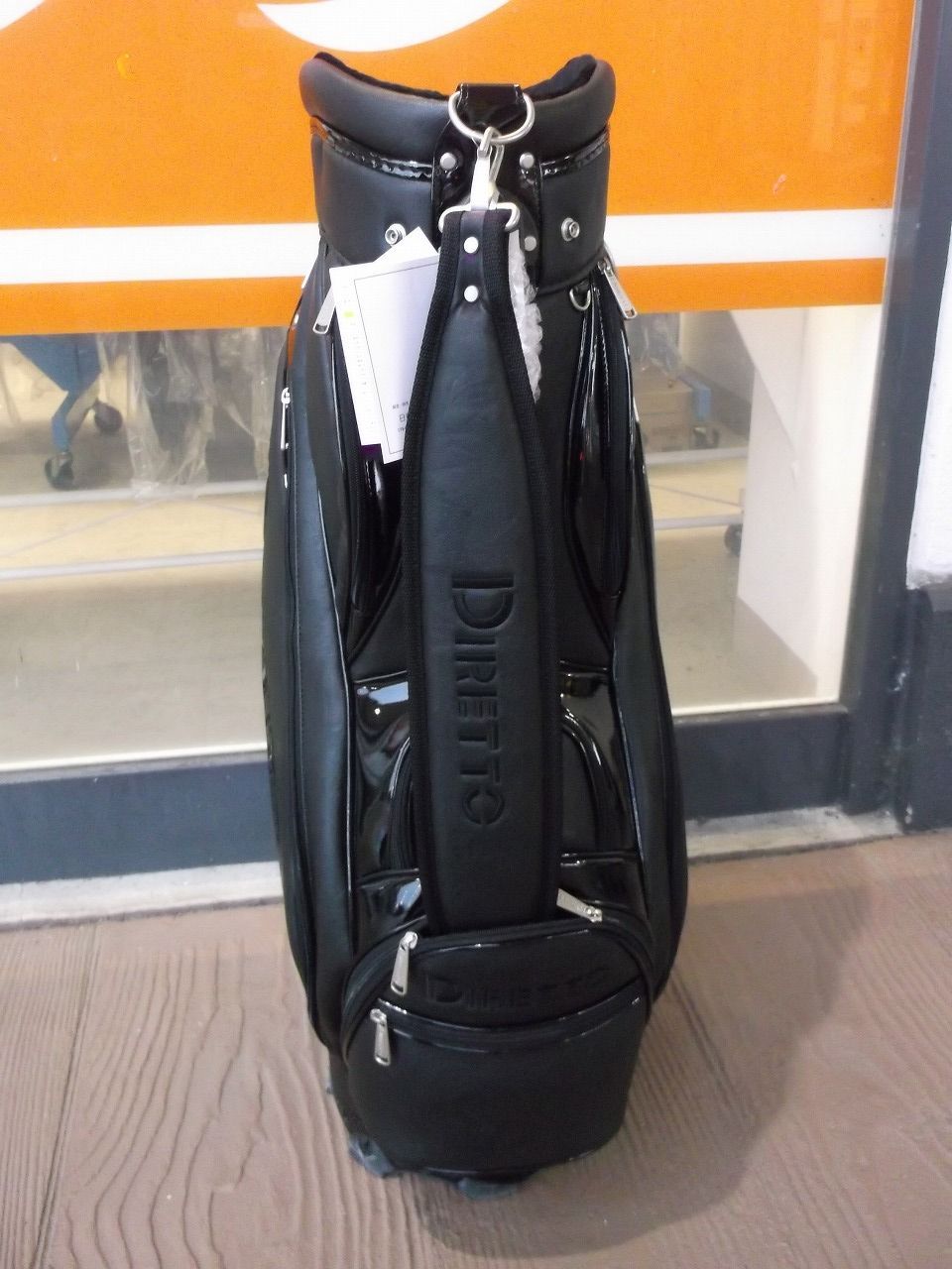 新品 DIRETTO キャディバッグ 9型 約4.5kg ディレット 高級感