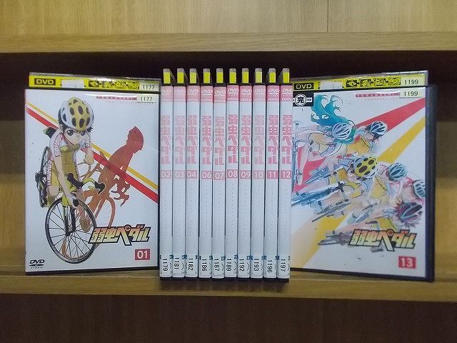 DVD 弱虫ペダル 1〜13巻(5巻欠品) 12本セット ※ケース無し発送 レンタル落ち ZE847 - メルカリ