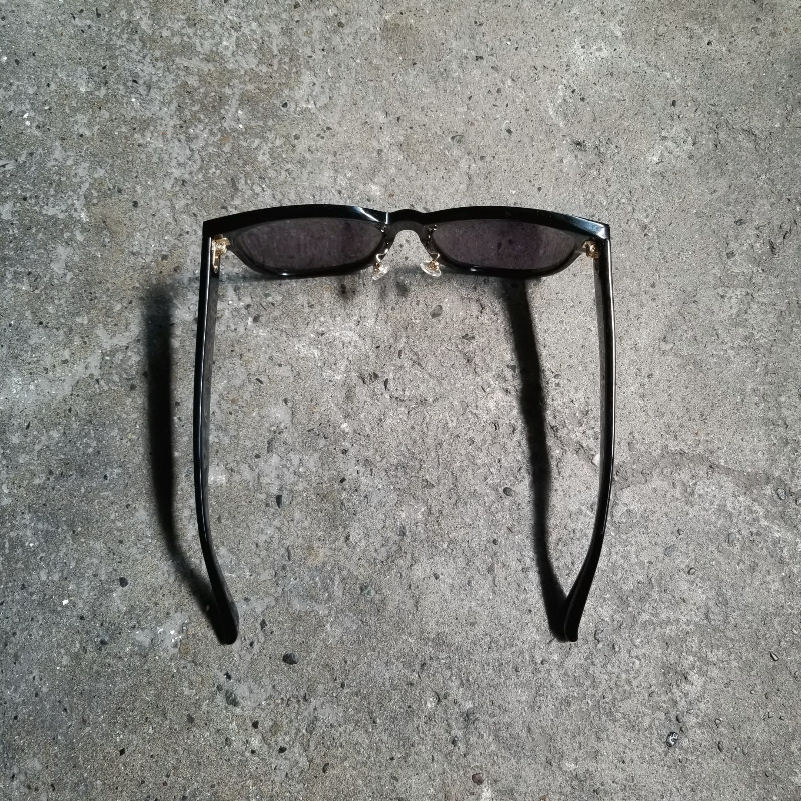 The Silent Soul TSS SQUARE-01 BLACK FRAME SMOKE LENS ザサイレント 